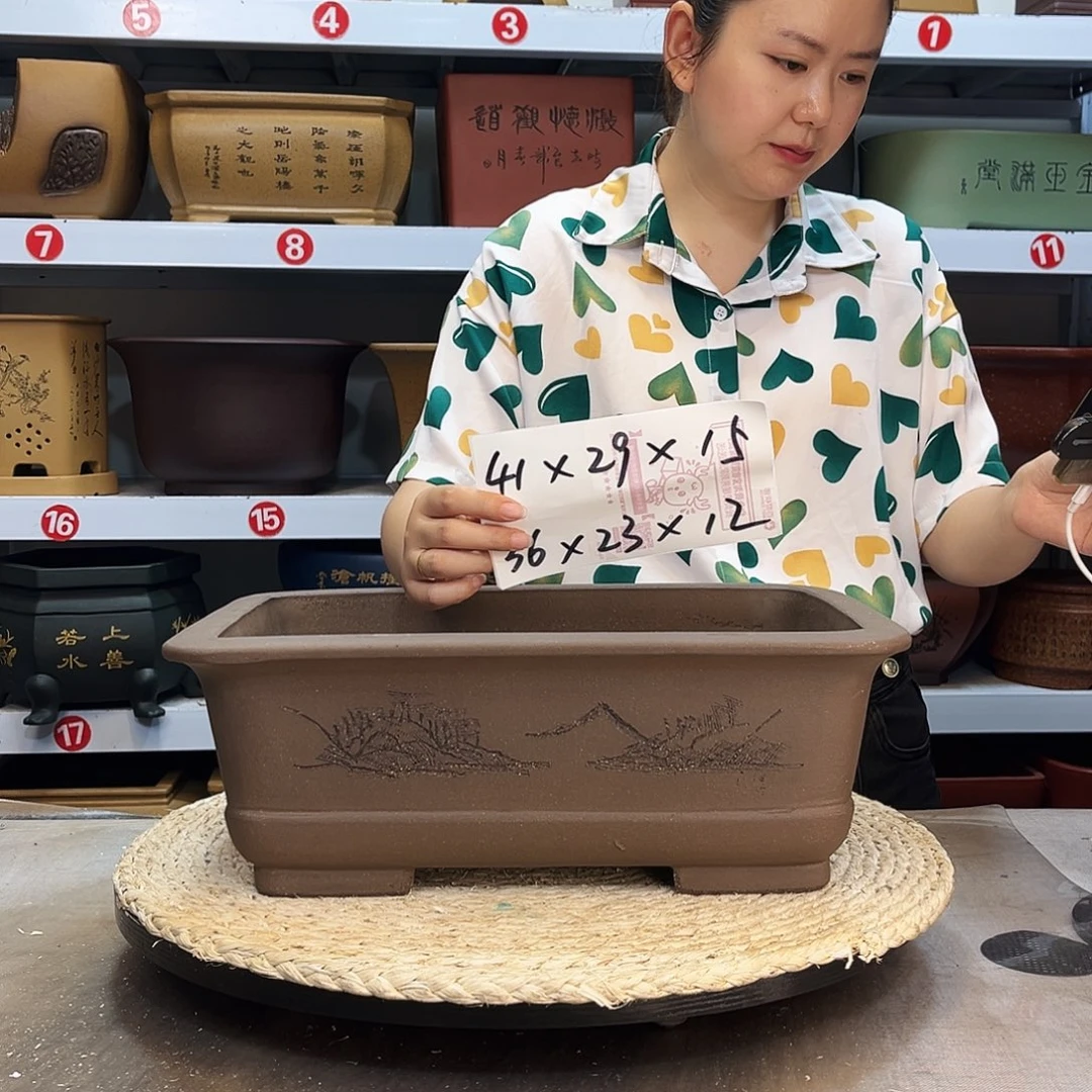 紫砂花盆紫砂花盆