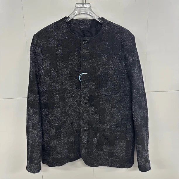 全新未使用 LouisVuitton/路易威登 SS25棋盘格外套50码J01366