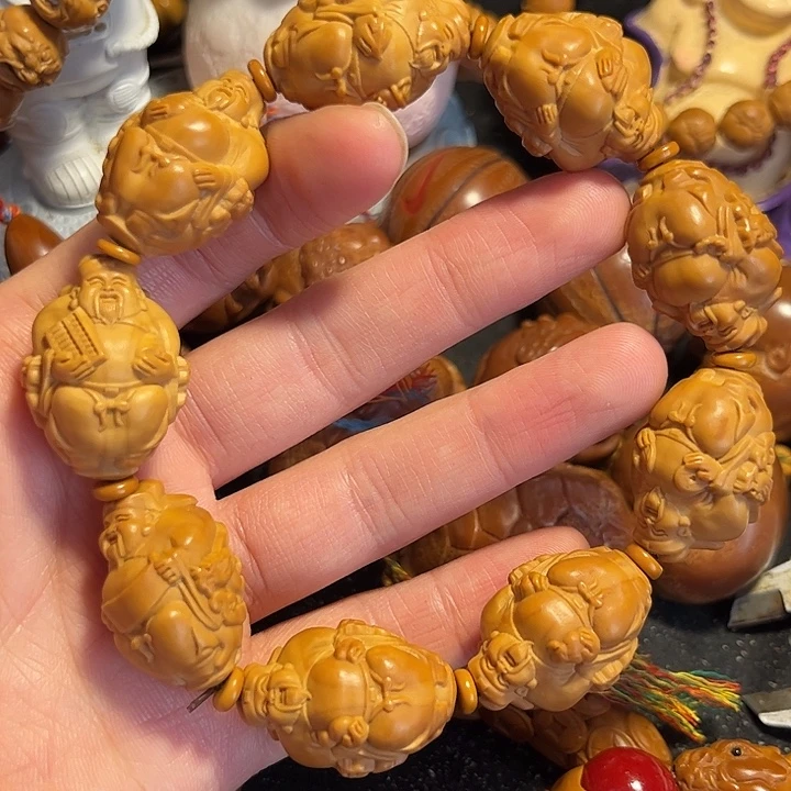 手串/手链橄榄核龙椅财神