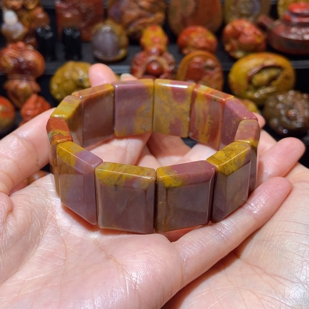 玛瑙/玉髓手链未镶嵌楚****e