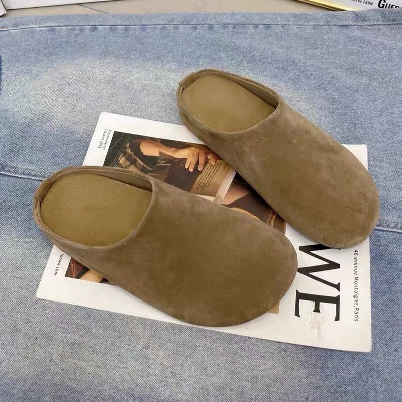 C7988   卡其色   夏季休闲时尚新款博肯拖鞋