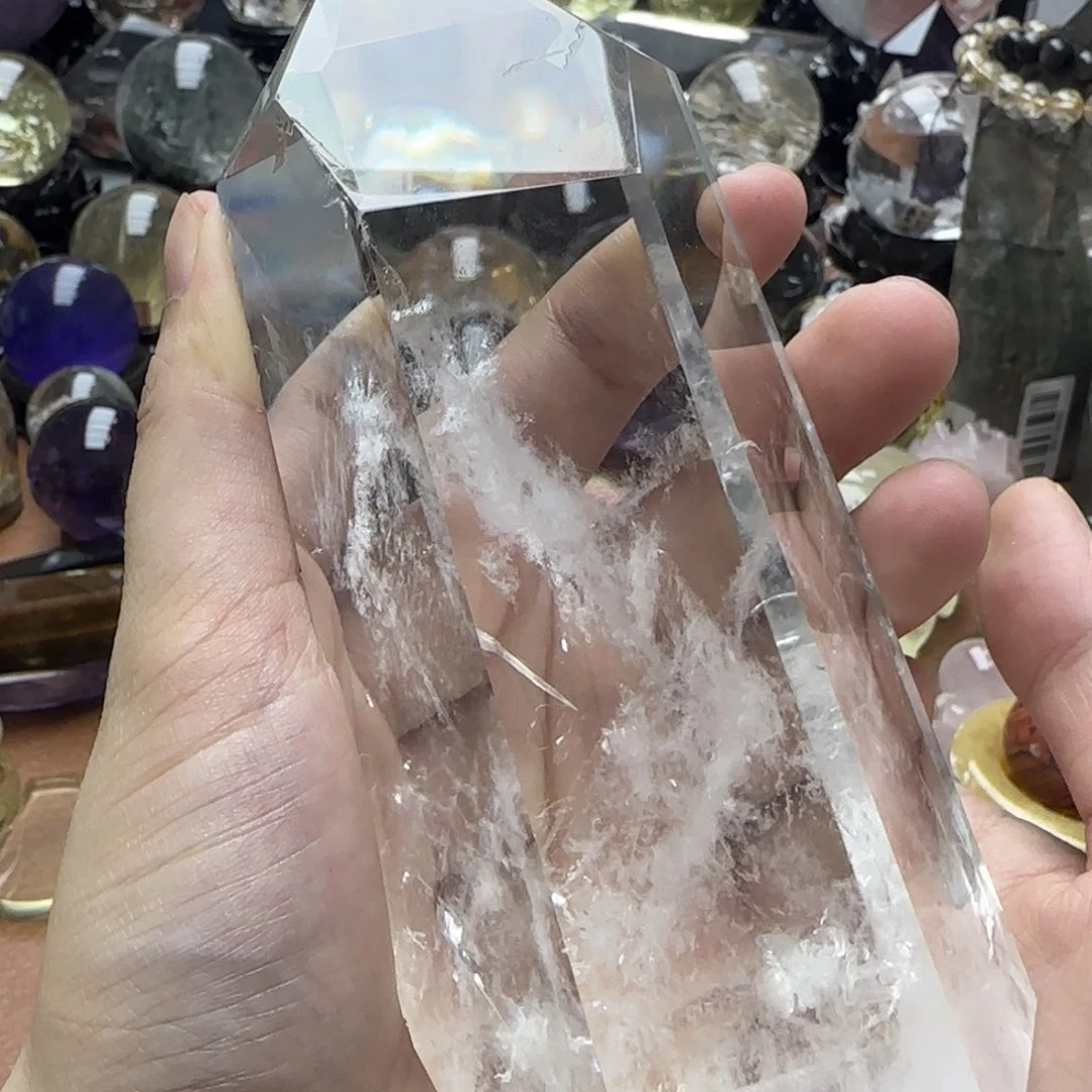 未镶嵌摆件水晶b624