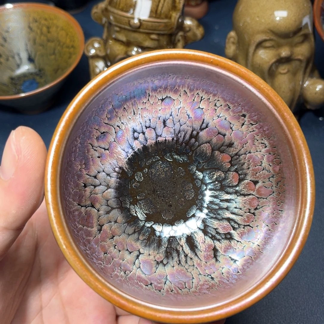 茶盏建盏手握泡茶主人杯