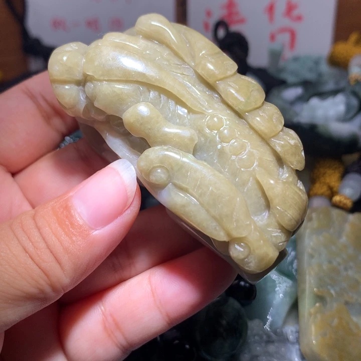 颈饰未镶嵌翡翠保真天然A货翡翠