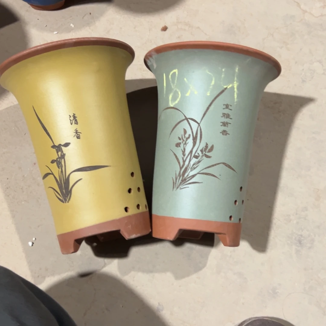 宜兴川阁紫砂花盆