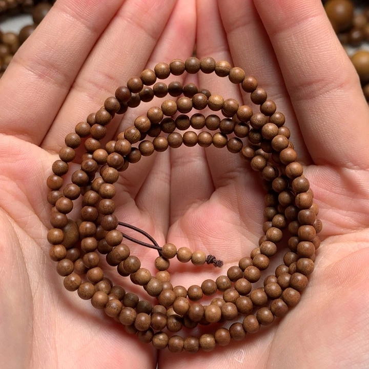 檀香木手串/手链知*顺纹04