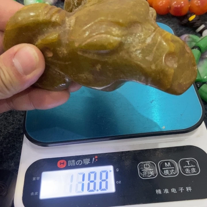 白玉菩提吊坠摆件