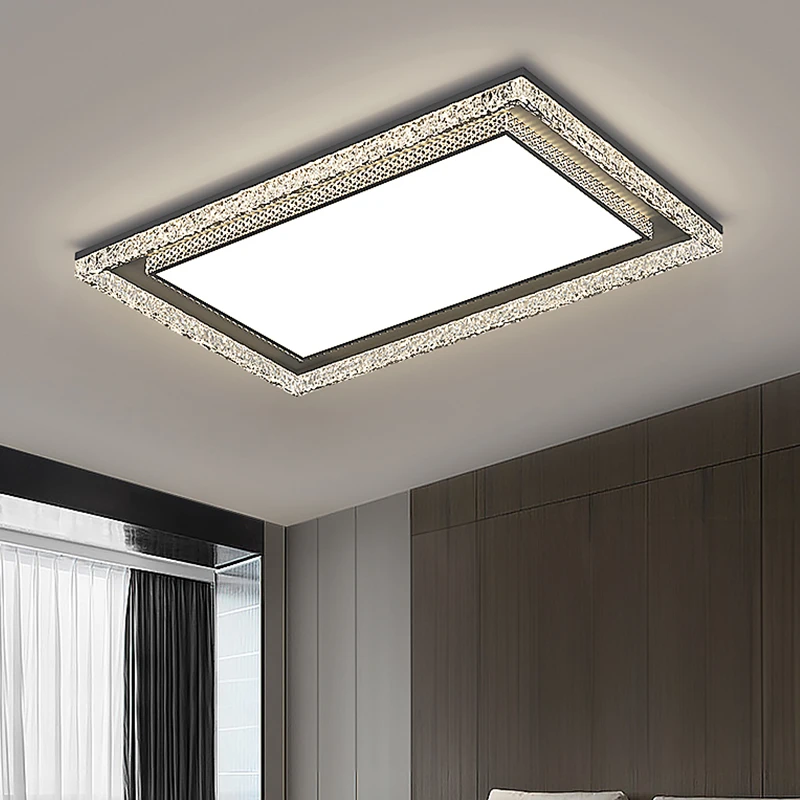 意式轻奢客厅吸顶灯2025年新款高端大气冰裂纹大灯高档客厅主灯