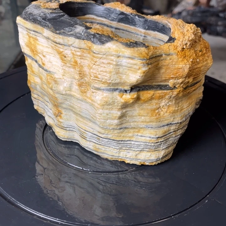 红陶3石头花盆石头花盆