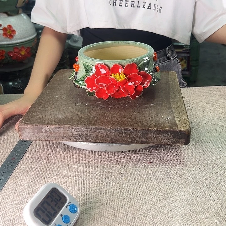 泳坤堂石湾盆陶瓷