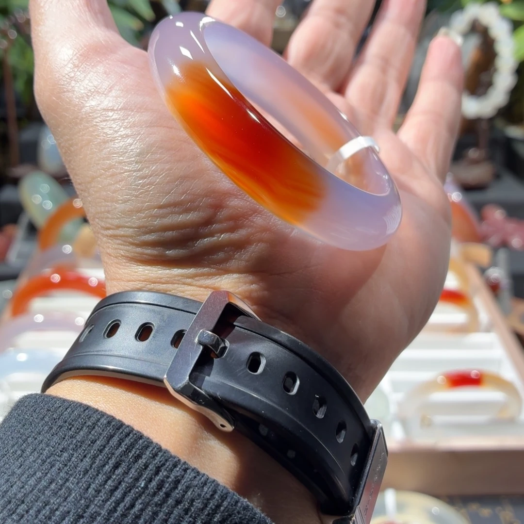 玛瑙/玉髓未镶嵌手镯