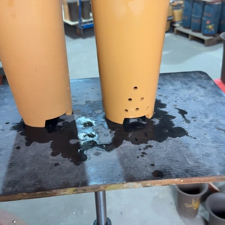 紫砂花盆 高度28口径18俩只