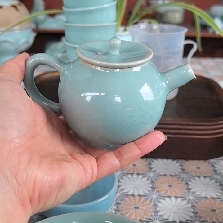 瓶汝瓷苹果壶福利特惠