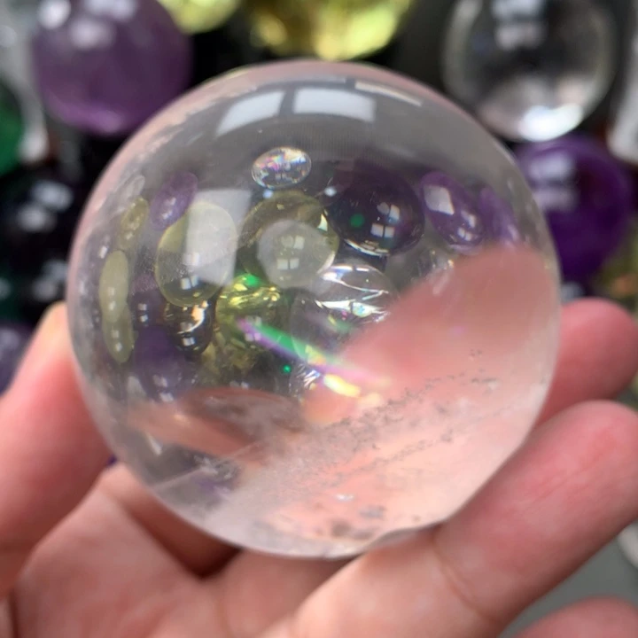 未镶嵌珠宝半成品水晶水晶6,5
