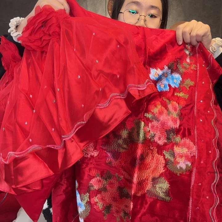 真丝棉真丝棉七件套婚庆加大