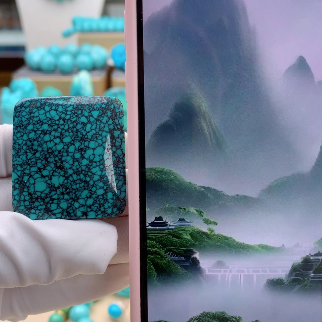 未镶嵌绿松石珠宝奇石