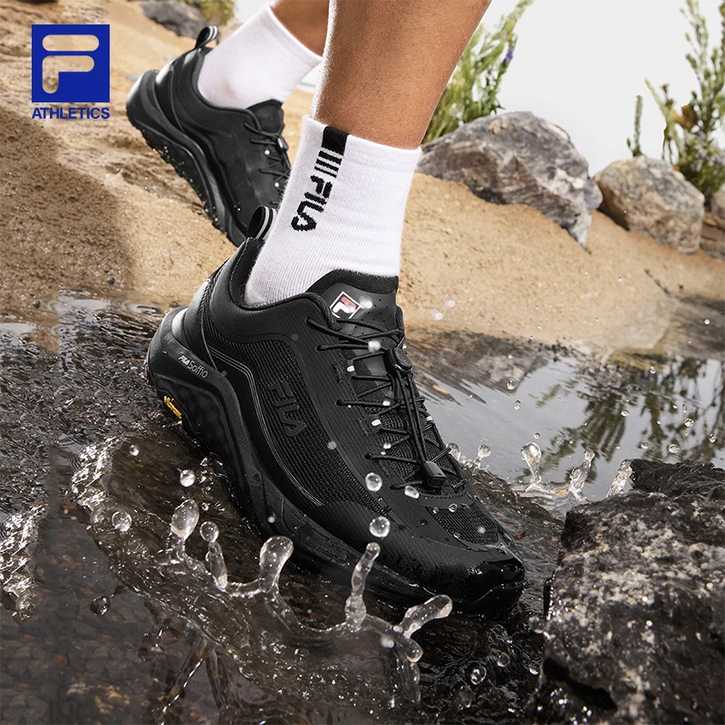 【雪狼2 防滑耐磨】Fila/斐乐男 秋户外舒适缓震运动鞋 A12M531201F