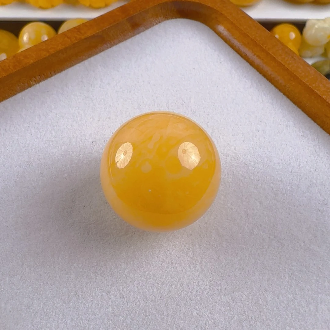 未镶嵌颈饰琥珀蜜蜡单珠 17g