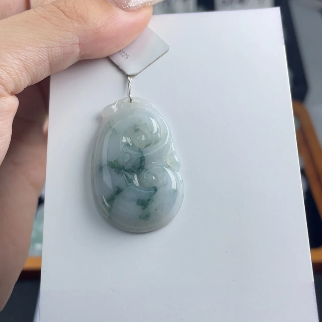 颈饰未镶嵌翡翠如意