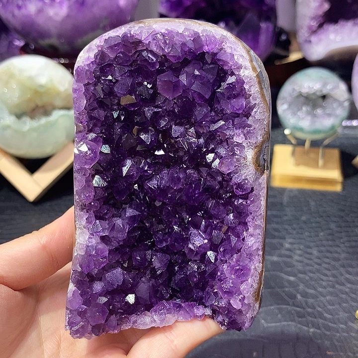 未镶嵌珠宝半成品紫晶