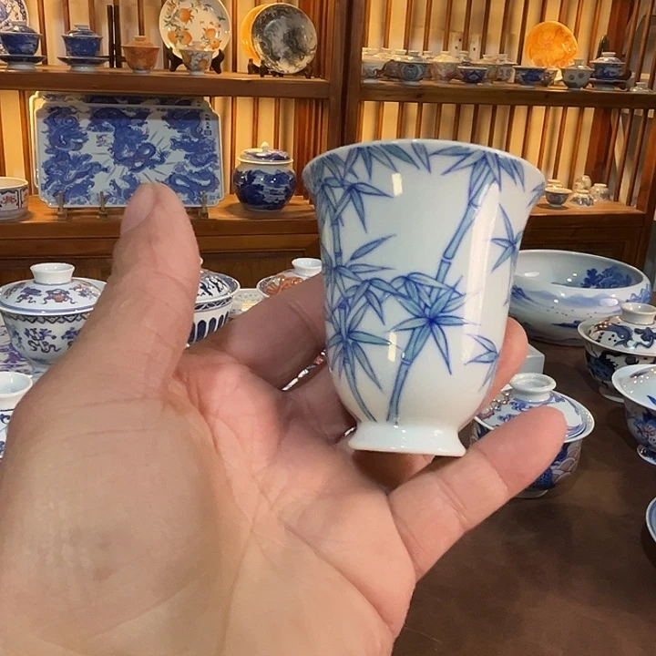 錡镇堂手工手绘绘杯