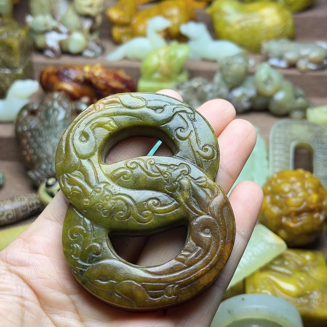 白玉菩提吊坠98。。