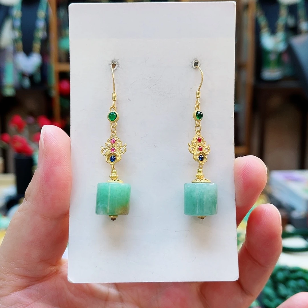 未镶嵌翡翠耳饰48小时鉴赏期