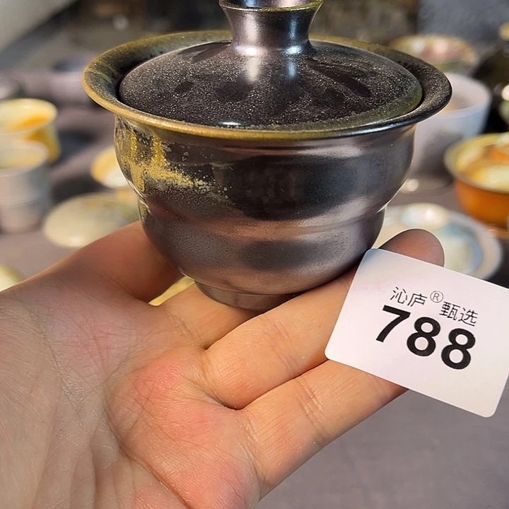 沁庐柴窑古法柴烧全手工茶具