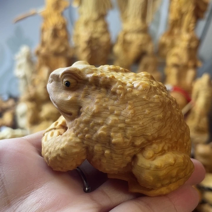 柏木（崖柏）崖柏金蟾抱球