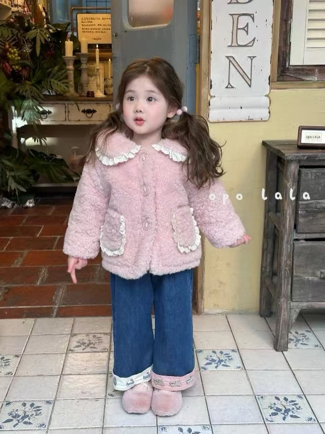 oplala加棉初冬毛毛衣