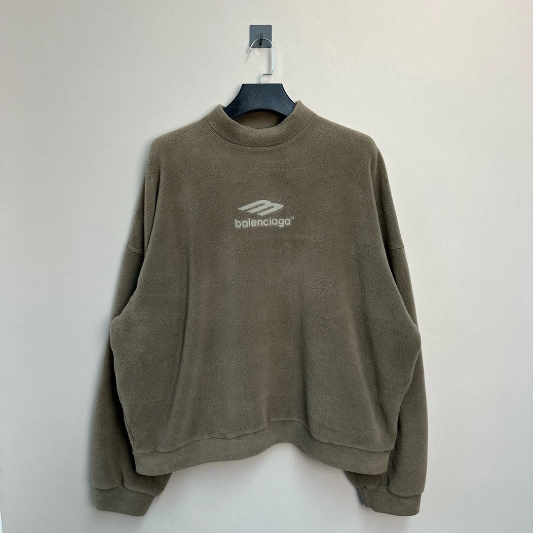 Balenciaga/巴黎世家新款摇粒绒3B卫衣/XS码/99新/7300