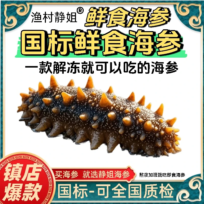 【超级补贴】国标全国可质检低温冷蒸技术鲜食海参