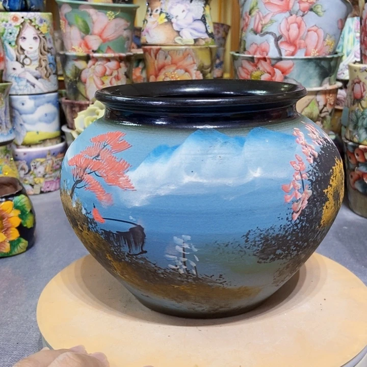 景德镇艺术手绘作品