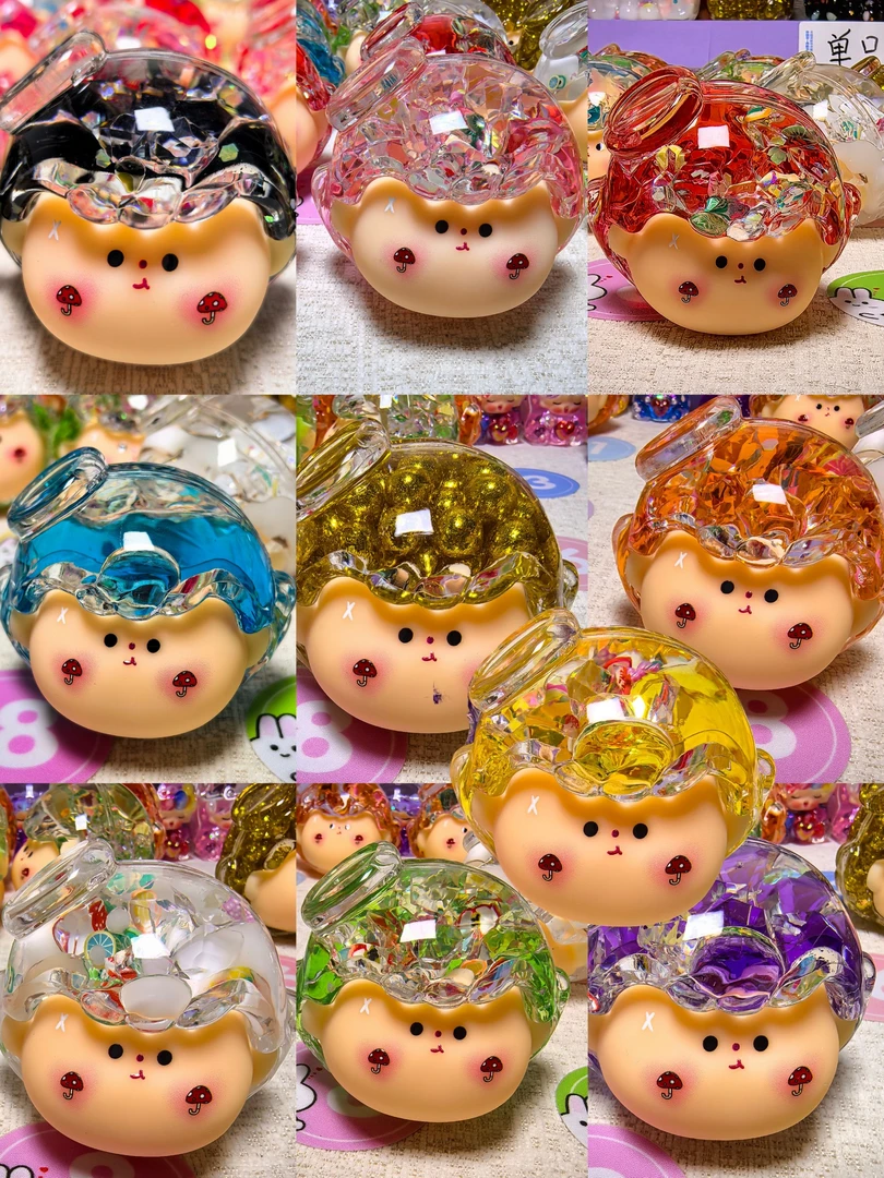 天使李四大头碎冰冰摆件