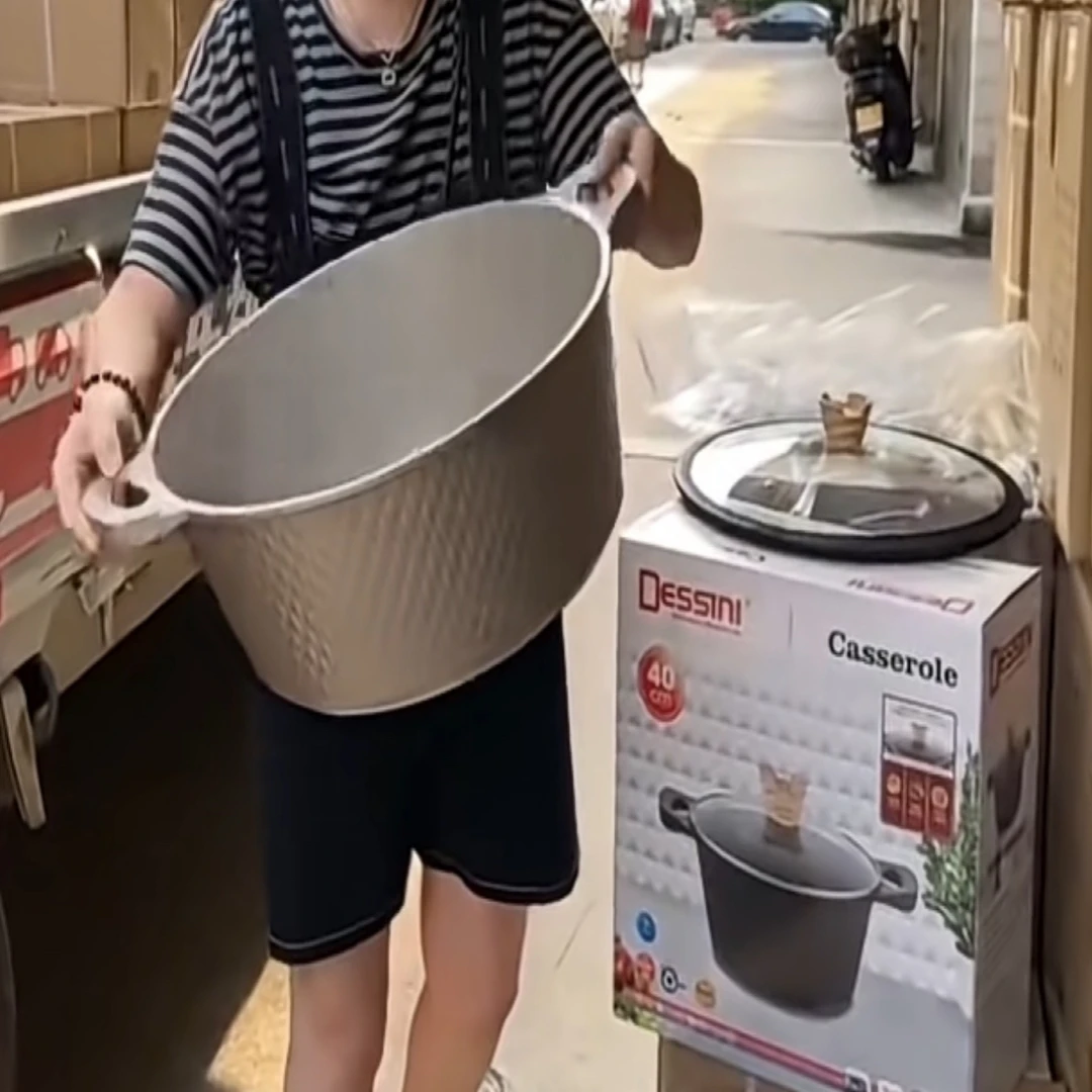 40cm  大不粘石锅，抓饭，煮肉，煮马肠子大锅