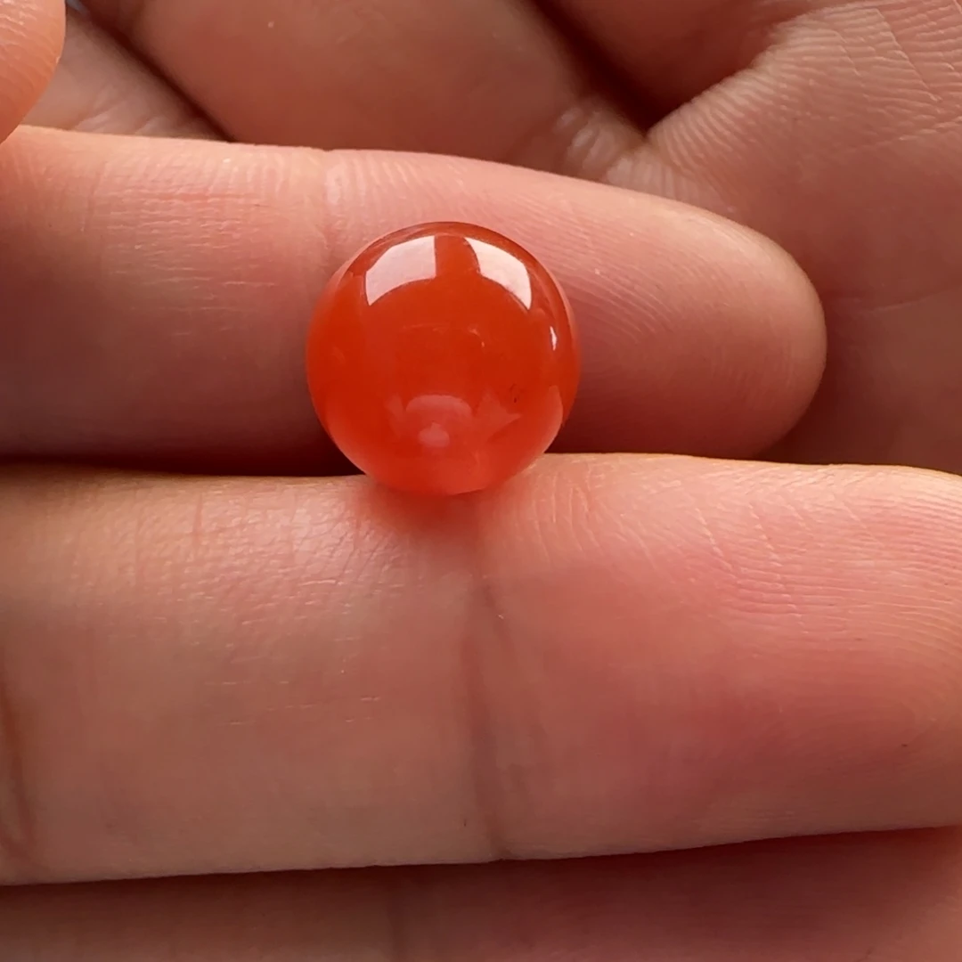 南红玛瑙圆珠9.8未镶嵌