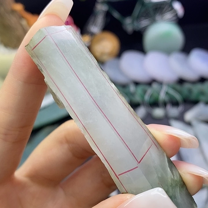 涵***东定制翡翠未镶嵌翡翠