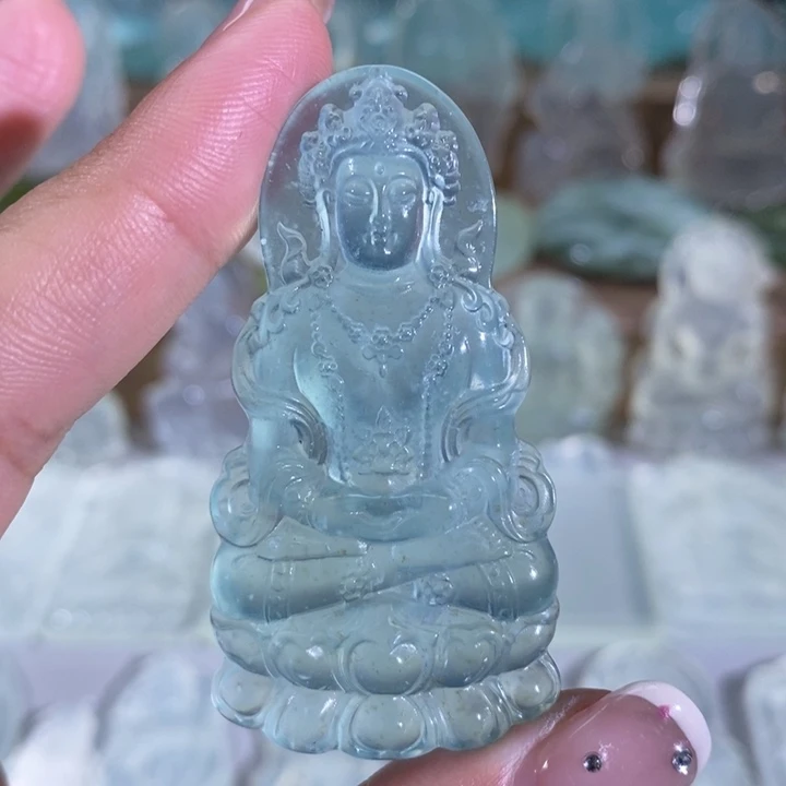 岫玉吊坠未镶嵌吊坠