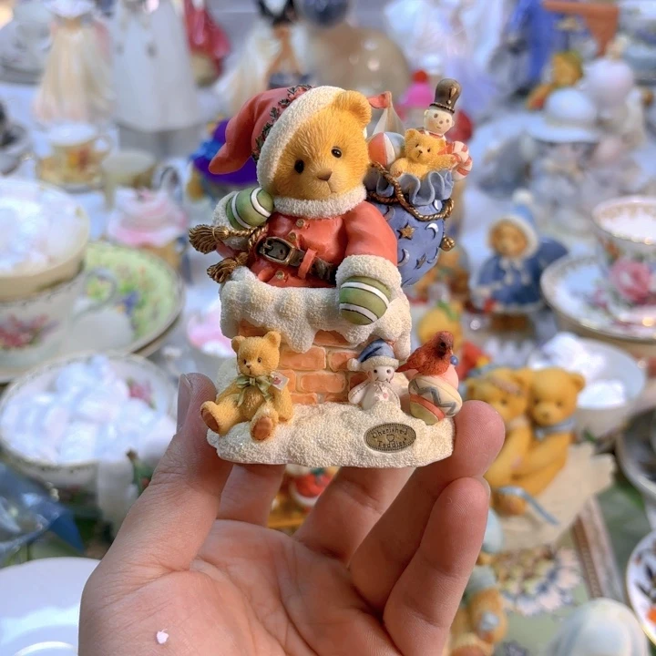 摆件欧洲中古瓷器好看冲鸭！