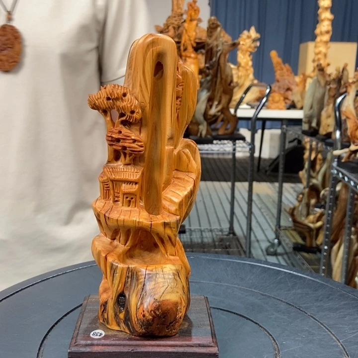 柏木（崖柏）山水倒流香送两盒香