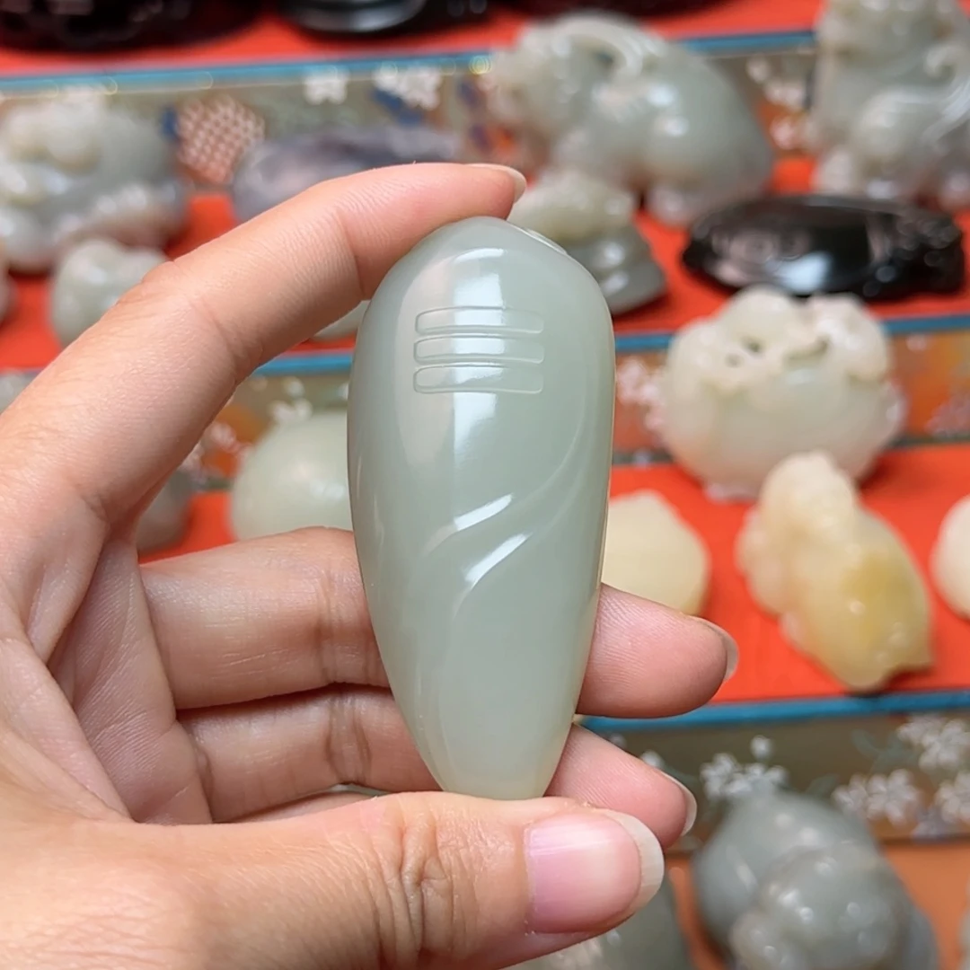 未镶嵌和田玉挂件大*