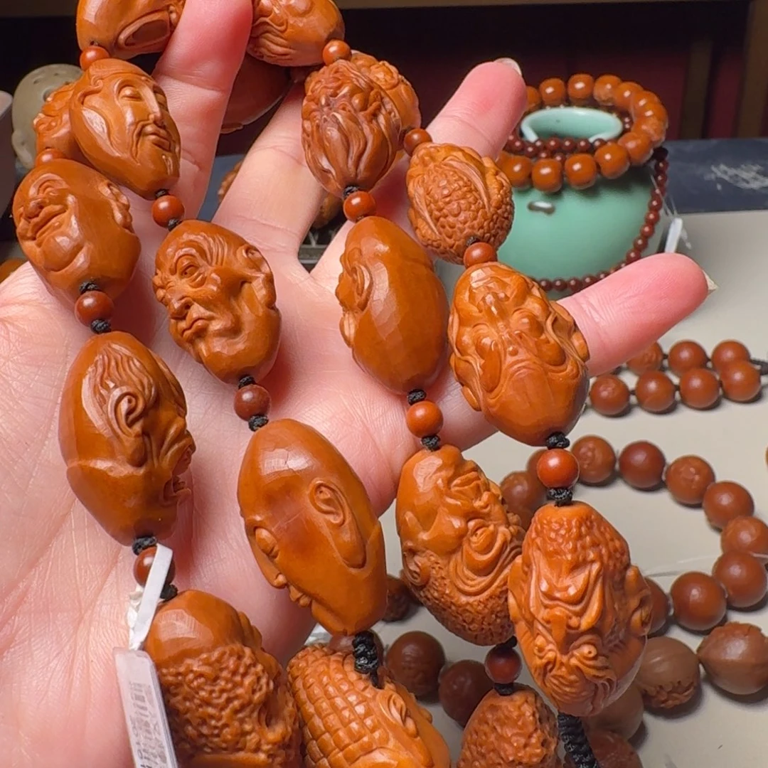 橄榄核手串/手链福利罗汉脖挂