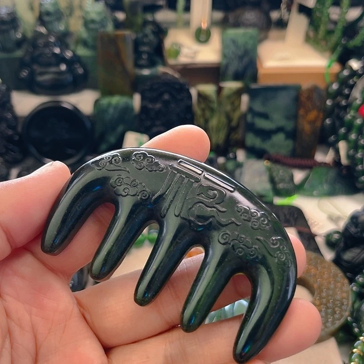 蛇纹石玉未镶嵌泰山玉
