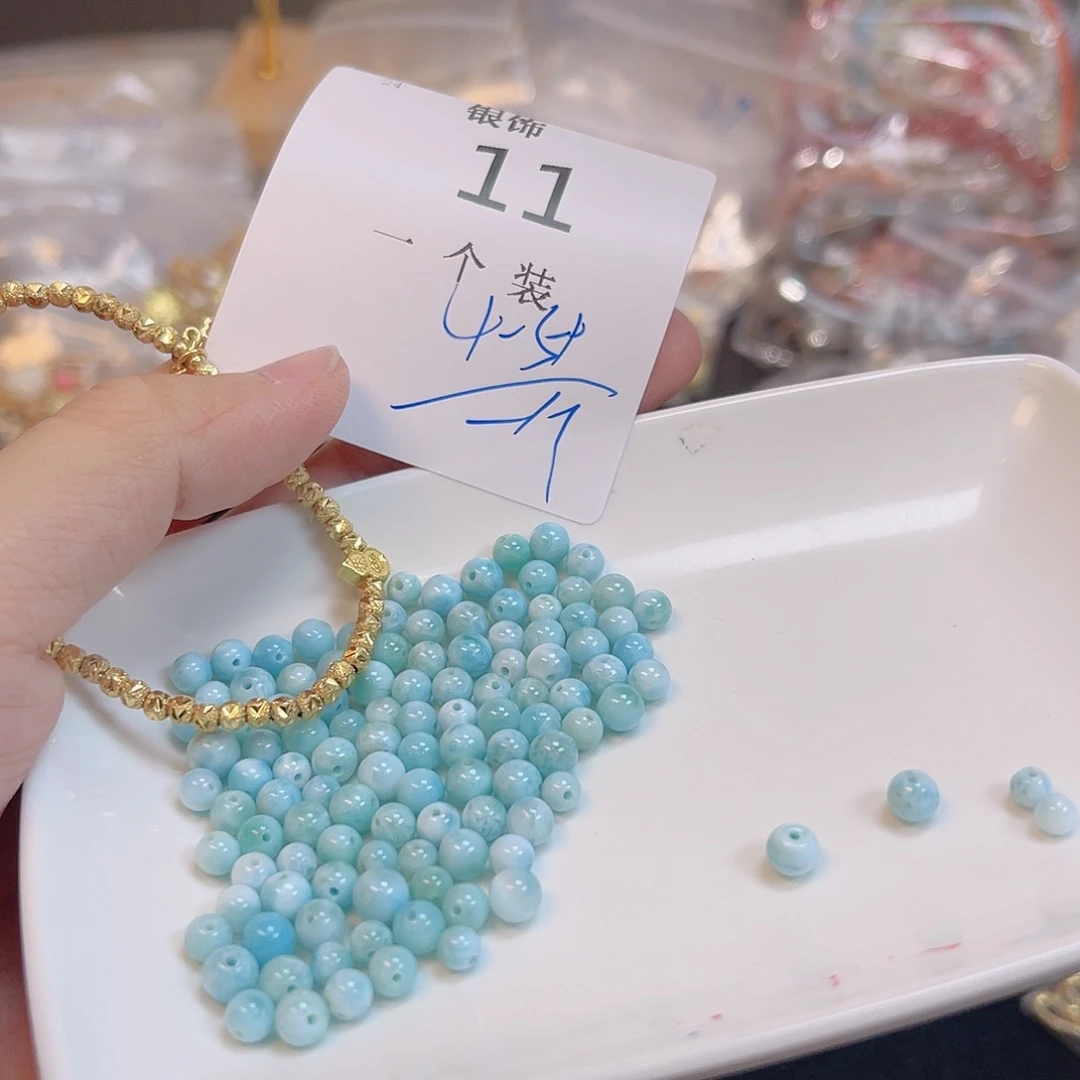 玻璃925银11 。
