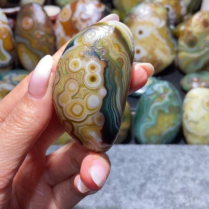 【闪购商品】未镶嵌玛瑙/玉髓珠宝奇石8