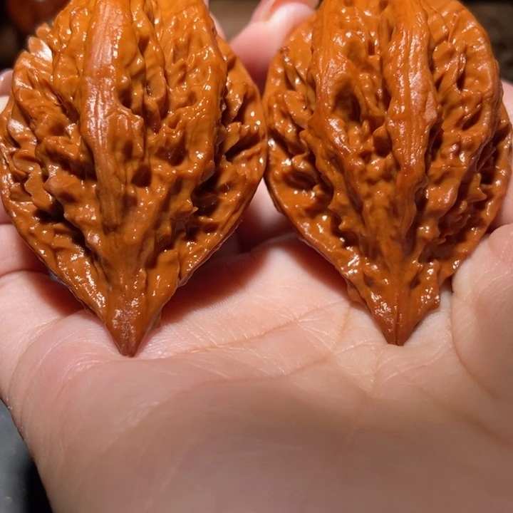 把件文玩核桃东北楸子小雪213