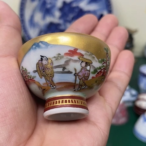 【闪购商品】碟中古工艺品回流瓷器