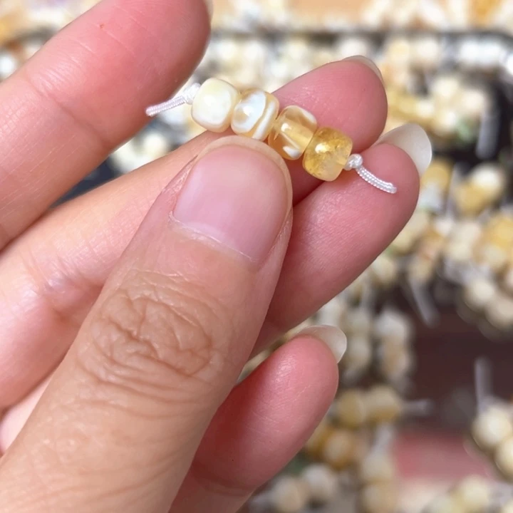 裸石蜜蜡未镶嵌6.3mm一组
