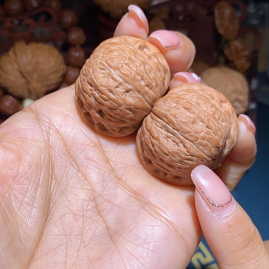 文玩核桃把件铁锤36