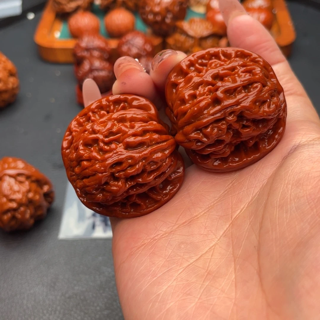 文玩核桃把件四座楼